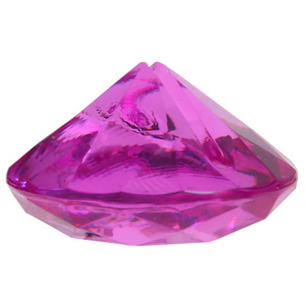Tischkarten-Halter Diamant, Ø 4cm, pink