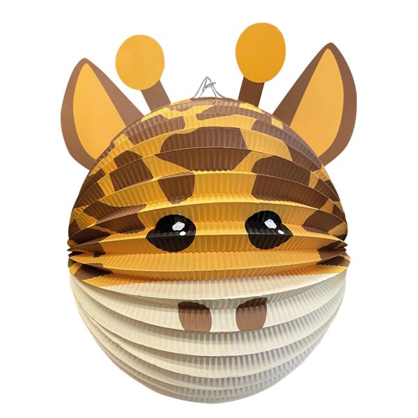 Kinder Laterne Giraffe Gaia, bunt