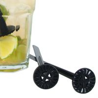 Rührstäbe Tonic Stamper, schwarz