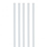 Glas Trinkhalme Jumbo, Ø 1,0 cm x 20 cm