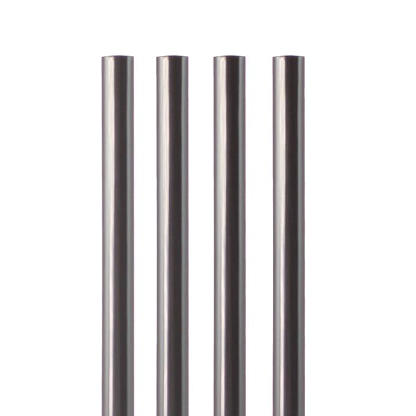 Mehrweg Trinkhalme Ø 0,7 x 20cm, schwarz