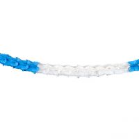 Vorschau: Maxi Girlande, 10m, weiß-blau Vorschau: Maxi Girlande, 10m, weiß-blau