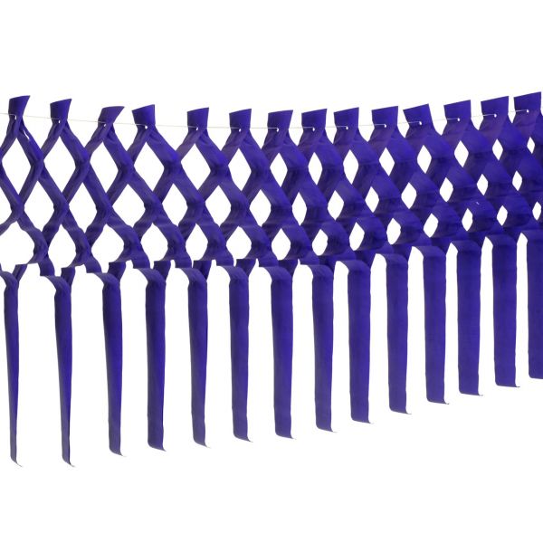 Maxi Fransengirlande, 10m, blau-violett