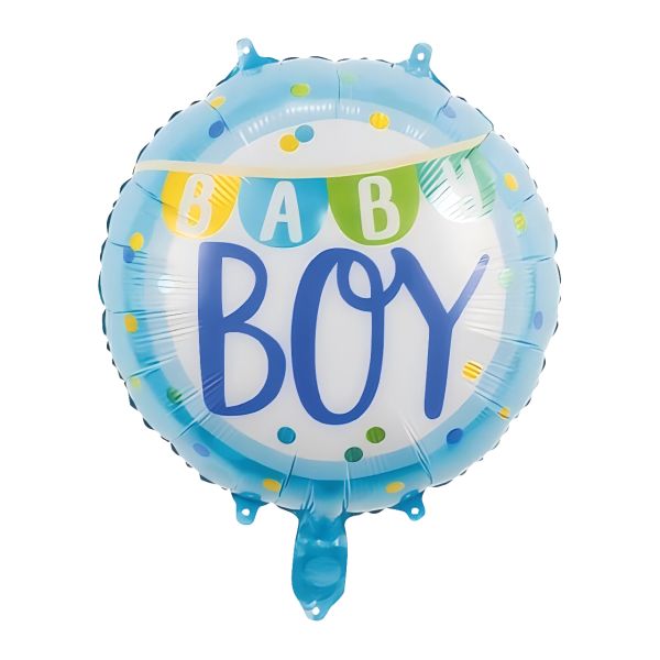 Folienballon Baby Boy, blau