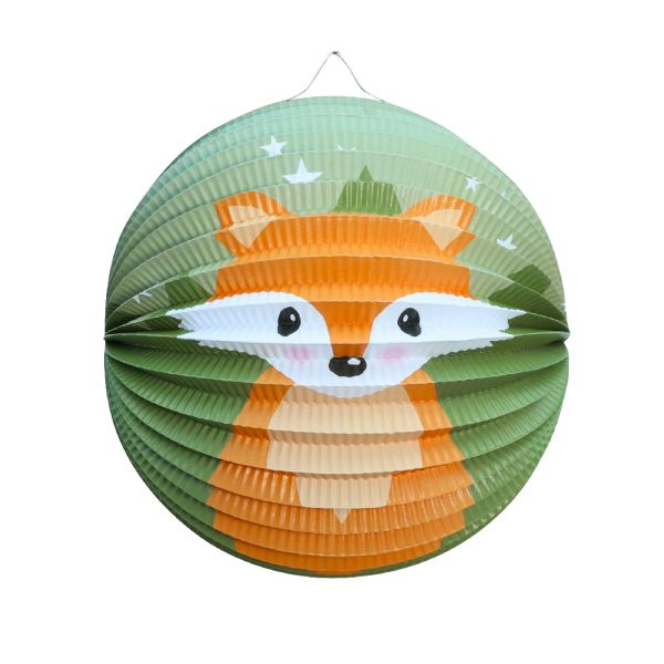Kinder Laterne Fuchs, bunt