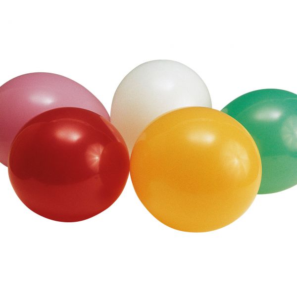 Luftballons groß, Ø: 30 cm, bunte Mischung