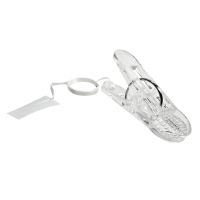 Ballonclip mit Schnur 30 Stück, transparent 16 g