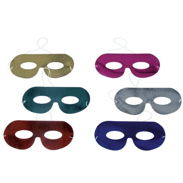 Karnevals-Masken, bunt