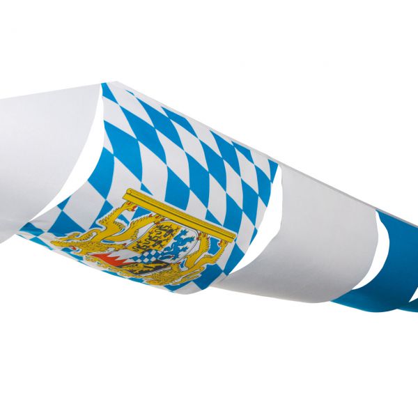 Maxi-Partyhimmel Oktoberfest Bayern, weiß-blau