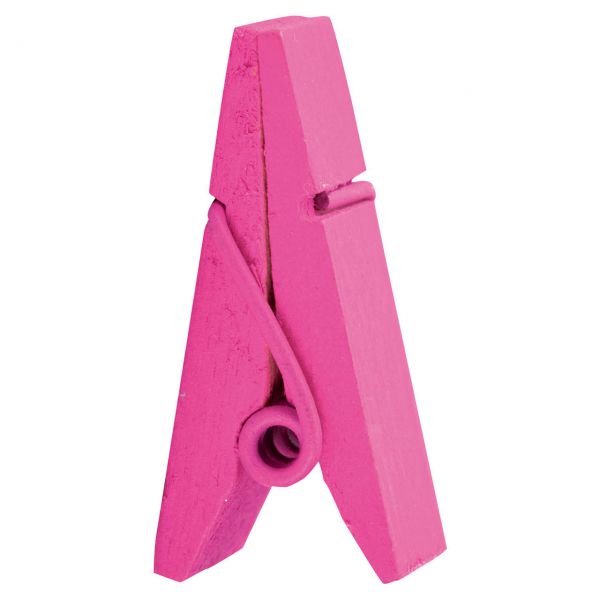 Tischkartenhalter Deko-Klammer, breit, pink