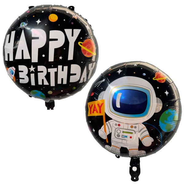 Folienballon Happy Birthday All, bunt