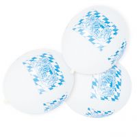 Luftballons Bayern-Raute, weiß blau 4 Stück