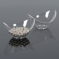 MEHRWEG Fingerfood Buffet-Minischale, oval, transparent