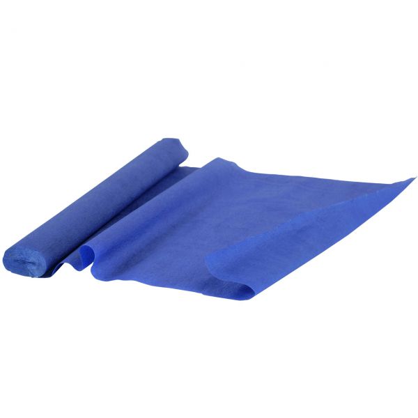 Krepppapier, blau