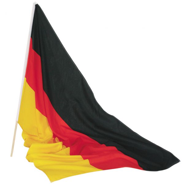 Deutschland-Fahne, 150 x 90cm, schwarz-rot-gold