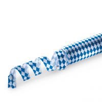 Luftschlangen Bayernraute, weiß-blau Luftschlangen Bayernraute, weiß-blau