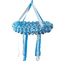 Dekokranz Bayern Oktoberfest, Ø: 75 cm, weiß-blau Dekokranz Bayern Oktoberfest, Ø: 75 cm, weiß-blau