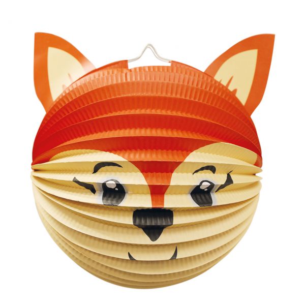 Kinder Laterne Fuchs, orange