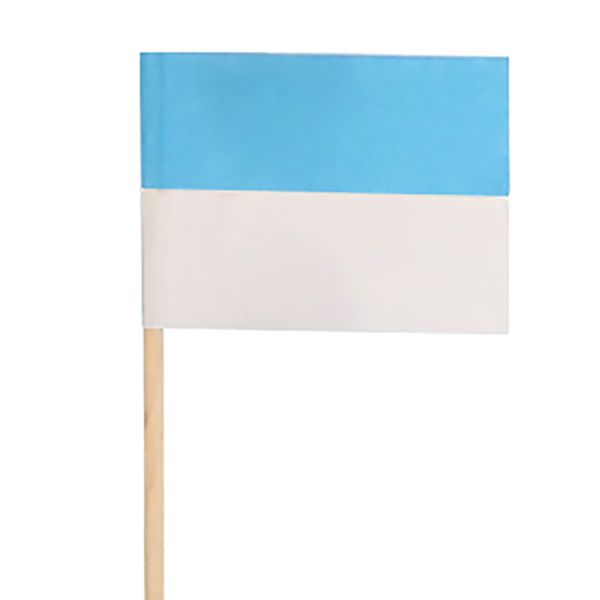 Deko-Picker Flagge, blau-weiß