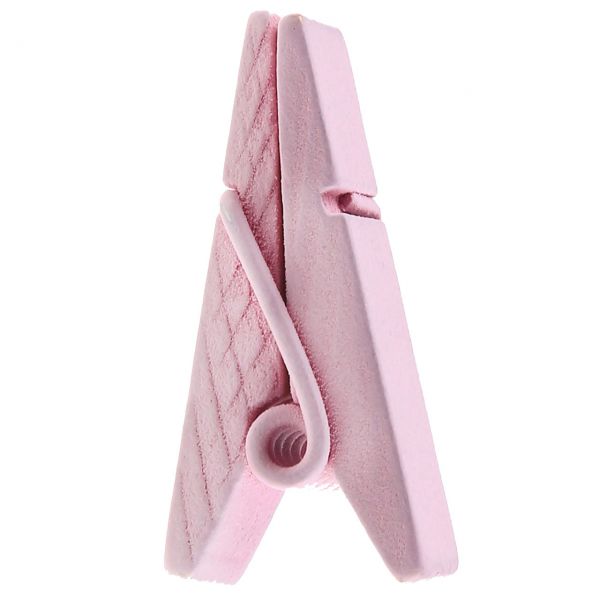 Tischkartenhalter Deko-Klammer, breit, rosa