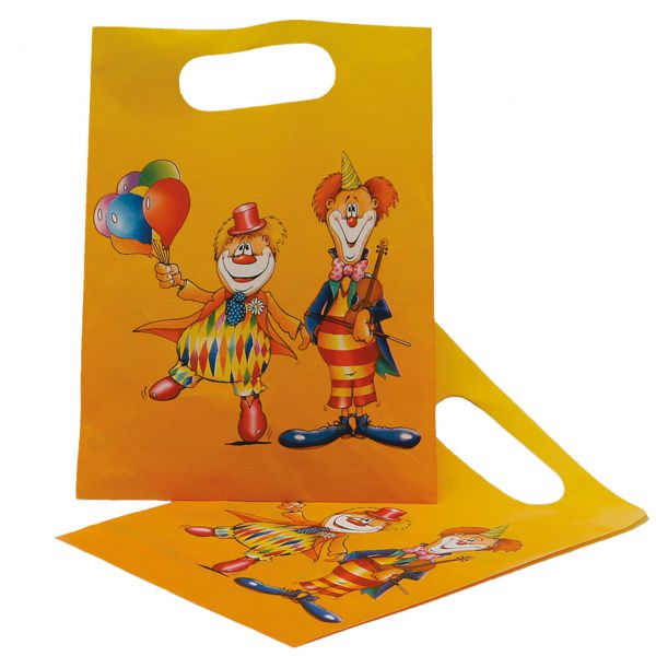 Partybeutel Clown, bunt