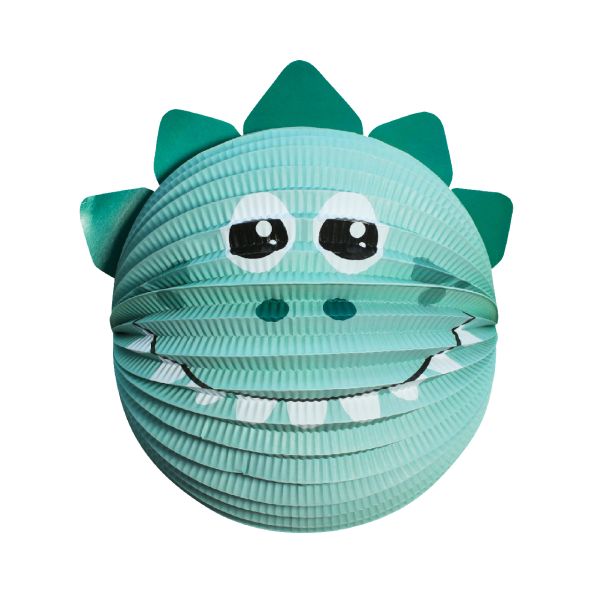 Kinder Laterne Dino Spike, grün