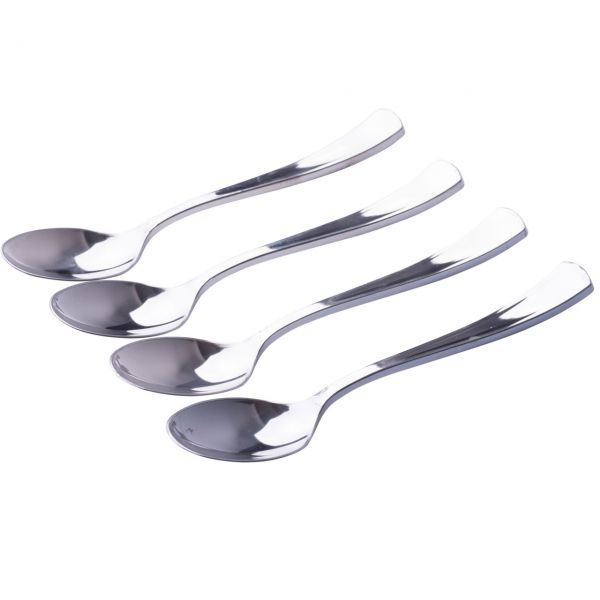 Kunststoff Suppenlöffel, silber