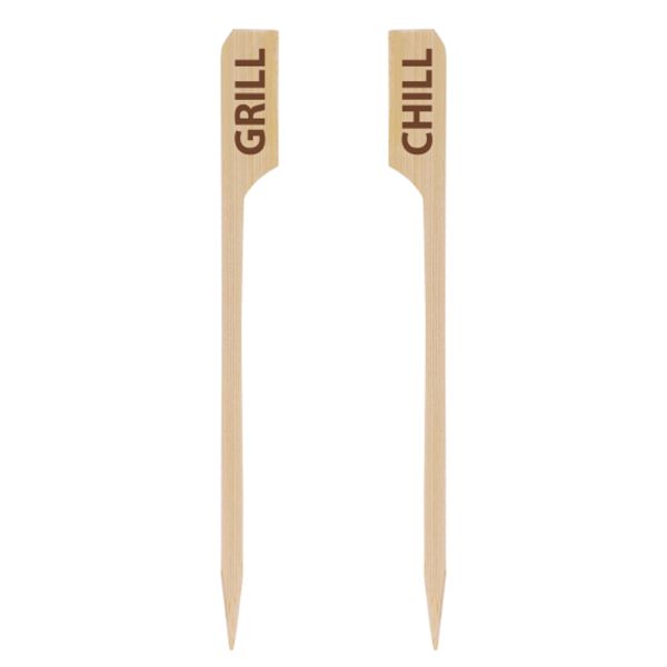 Bambus-Marker GRILL & CHILL, natur