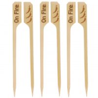 Bambus Marker „On Fire“, natur