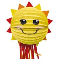 Kinder Laterne Sonne, bunt