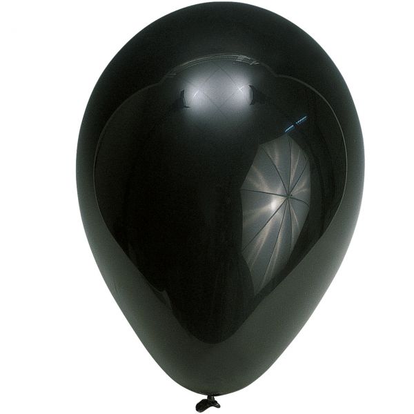 Luftballons, schwarz
