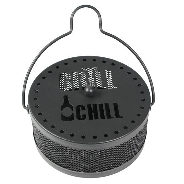Mückenspiralen-Halter GRILL & CHILL, schwarz