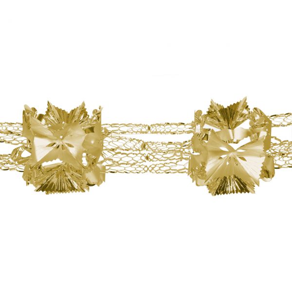 Maxi Girlande, 10m, metallic-gold