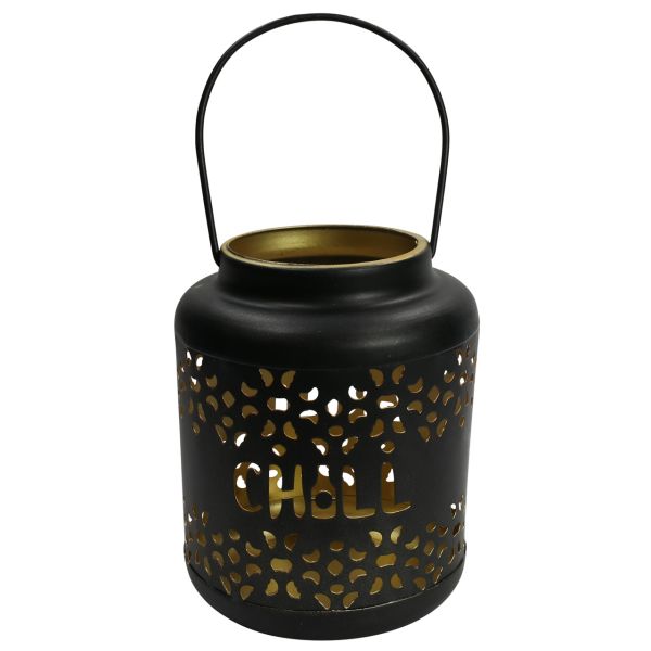 Metall-Windlicht GRILL&CHILL