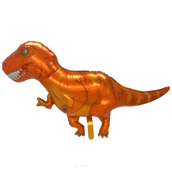 Folienballon Tyrannosaurus Rex, orange