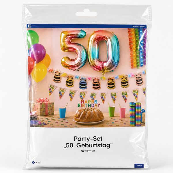 Party Set 50. Geburtstag
