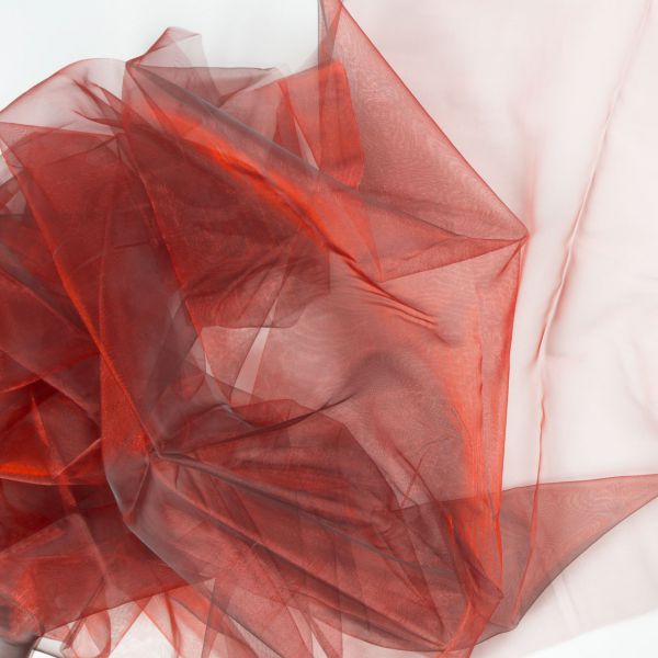 Organza, bordeaux