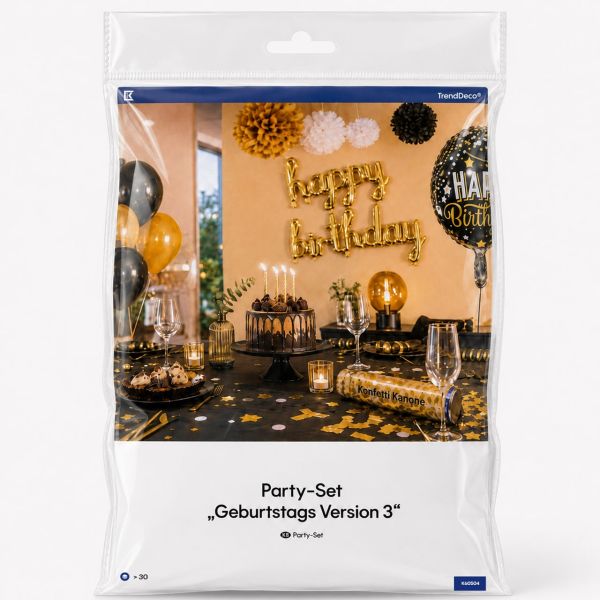 Party Set Geburtstag Version 3