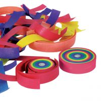 Konfetti Frisbee, Regenbogen 2 Stück