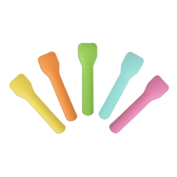Papp-Eislöffel, bunt