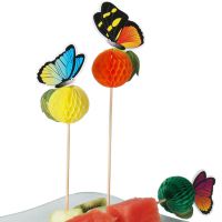 Party-Picker Schmetterling 3D, bunt